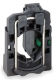 Single contact block with body fixing collar, Harmony XB5, plastic, screw clamp terminal, 1NO alt_view_4