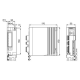 SINAMICS V90, with PROFINET Input voltage: 200-240 V 1/3-phase AC -15%/+10% 5.0/3.0 A 45-66 Hz Output voltage: 0 – Input 2.6 A 0-330 Hz Motor: 0.4 kW Degree of protection: IP20 Size B, 55x170x170 (WxHxD) alt_view_2