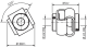 KUP-1012-D DOUBLE LOOP COUPLING 5326702 Sick alt_view_2