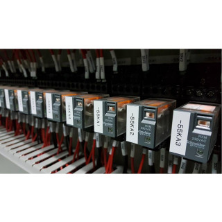 miniature pre assembled plug in relay with socket, Harmony Electromechanical Relays, 6A, 4CO, LED, lockable test button, mixed terminal, 24V DC