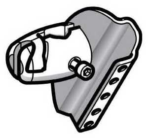 Фотоэлектрический датчик, accessory for sensor, 3D fixing kit, bracket with ball joint, XUX, XUZX2003