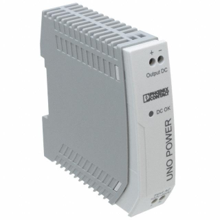 Power supply 100-240V AC to 24V DC, 1A, 30W, 2902991 Phoenix Contact main