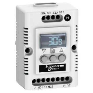 Climasys CC - electronic hygrotherm - 200â€¦240 V - temp -40â€¦80 C - Hr 20â€¦80%