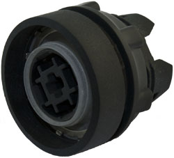 Head for non illuminated push button, Harmony XB5, plastic, 22mm, spring return,without cap main