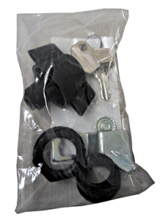 MINIPOL Locking handle with small cylinder