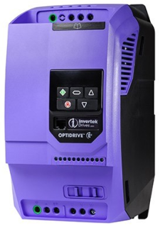 Variable frequency drive, Optidrive E3, 7.5 KW, 3 PH in, 3 PH out, 18A, 380-480V, Internal EMC Filter, IP20, Invertek Drives, ODE-3-340180-3F42 main