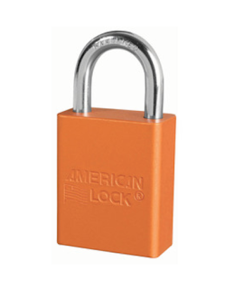 A1165KAORJ | Anodized Aluminium Padlocks - Keyed Alike - 6 Pin locking mechanism main