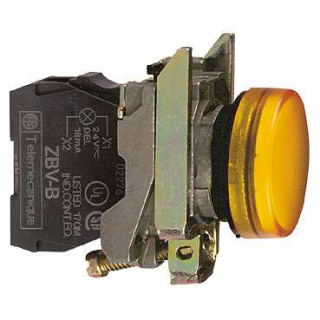 LED korpuss dzeltena 24VAC/DC XB4BVB5 Schneider Electric main