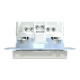 Socket-outlet, Merten System M, mechanism with fixing frame, 2P + E, 16A, Schuko, with shutter, glossy, polar white alt_view_4