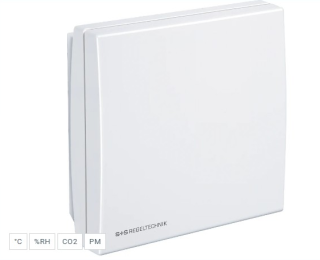 1501-2113-7301-000 Room sensors for humidity, temperature, particulate matter (PM), CO2,PM : 0...50 /0...100 /0...300 /0...500 μg/m³, T: (0..+50°C), RH: (0..100% RH), CO2: 0...2000ppm /0...5000ppm, (0 -10 V / 4...20 mA), changeover contact, RFTM-PS-CO2-W main