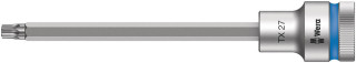 8767 C HF TORX® Zyklop bit socket with 1/2" drive with holding function, TX 27 x 140 mm, 05003852001 Wera main