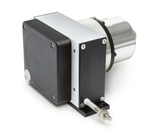 Wire actuated encoder SG60 measurement range 2000 wire design SK steel, plastic-sheathed encoder type WV36M/SSI-001022+12Bit SSI absolute encoder operating temp. T1 -20°C ... +80°C color N nature anodized SG600120 Siko main