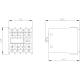 Auxiliary switch 3 NO+1 NC, current paths: 1 NO, 1 NC, 1 NO, 1 NO, 3RH2911-2XA31-0MA0, Siemens alt_view_3