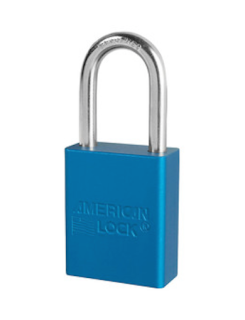 A1106KABLU | Anodized Aluminium Padlocks - Keyed Alike - 5 Pin locking mechanism main
