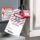 497A | English Lockout Tags - Danger-do not operate (Each bag contains 12) alt_view_2