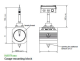 DN40 - Gauge mounting block BSP thread alt_view_2