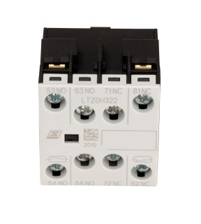 Aux contact for aux.contacter, 2 NO + 2 NC , 1 NO + 1 NC msw