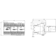 Contactor assembly for star-delta (wye-delta) start AC3, 5.5 kW/400 V 230 V A..., 3RA2415-8XF31-2AP0, Siemens alt_view_3
