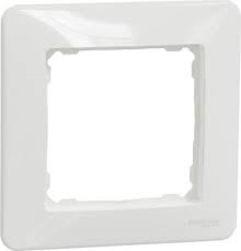 Sedna w/fr  Frame  1 gang     White