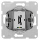 Two-way switch insert, illuminated, cage clamps, EV100113 Schrack Technik main