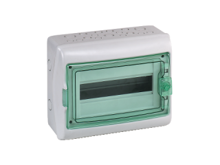 Sadalne virsapmetuma 1 rinda, caurspīdīgas durvis, IP65, 13981 Schneider Electric main