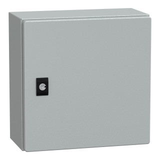 PanelSeT CRN plain door w/o mount.plate. H300xW300xD150 IP66 IK10 RAL7035.. main