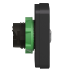 Illuminated double headed push button head, Harmony XB5, plastic, 22mm, 1 green flush marked I + 1 pilot light + 1 red flush marked O alt_view_2