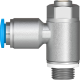 One-way throttle GRLA-1/8-QS-6-D, 193144 Festo alt_view_3
