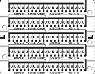 Marking tags 100x 'U'