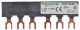 Ķemmes kopne, 3P, 2 moduļiem, 45mm, TeSys, 63A, GV2G245 Schneider Electric alt_view_3
