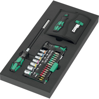 9750 Foam insert Kraftform Kompakt and Tool-Check PLUS set 1, 57 pieces, 05150150001 Wera main