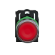 Illuminated push button, Harmony XB5, plastic, red flush, 22mm, universal LED, plain lens, 1NO + 1NC, 24V AC DC alt_view_5
