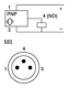 inductive proximity sensor XS8 40x40x15, PBT, Sn25mm, 12...24 VDC, M8, XS8C1A1PAM8 alt_view_4