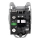 Selector switch flush mounted, Harmony XB4, metal, black, 30mm, 2 positions, stay put, 1NO main