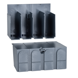 terminal shields, Compact INS100 to 160, insulation accessories, 3 and 4 poles, set of 2 parts main