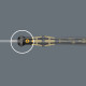 1578 A/6 ESD Screwdriver set and rack for electronic applications, 6 pieces, 05030170001 Wera alt_view_5