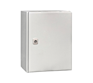 Metal distribution enclosure, 400 x 300 x 210 (H x W x D), IP65, WSA4030210 Schrack Technik main