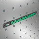 9602 Magnetic socket rail, 1/2", empty, 30 x 370 mm, 05136422001 Wera alt_view_2