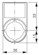 Emergency Stop label, 90mm dia, 4 languages MM216465 Schrack Technik alt_view_2