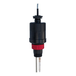 AnaCONT LPP-131-4, pH: 1…14 pH; ORP: ±1000 mV, 4…20 mA+HART®, 1½" BSP/PP, 1…12 / 16 bar@+25 °C / 6 bar@+100 °C / with solids, cable 5m main
