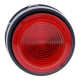 Monolithic illuminated push button, Harmony XB7, plastic, red, 22mm, integral LED, spring return, 230...240V AC, 1NO alt_view_3