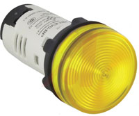 LED lamp yellow, 230 VAC, 22mm, XB7EV05MP Schneider Electric main