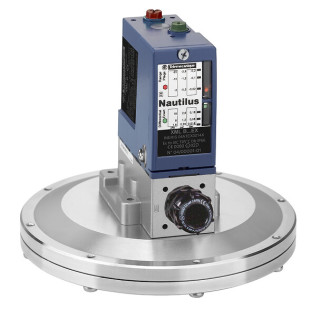 Vacuum switch XMLB - 200 mbar - adjustable scale 2 thresholds - 1 C/O, XMLBM03R2S12EX