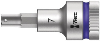 8740 C HF Zyklop bit socket with 1/2" drive with holding function, 7 x 60 mm, 05003823001 Wera main