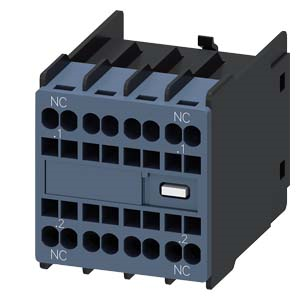 Solid-state compatible auxiliary switch 2 NC, 3RH2911-2NF02, Siemens main
