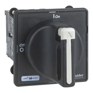Slēdzis Mini-VARIO 12A  22,5mm, 60x60mm,3P black main