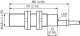 CM18-08BPP-EW1 Capacitive proximity sensor M18, Sn=8mm, PNP, NO/NC, Flush, Cable 4-wire 2 m 6058144 Sick alt_view_2