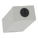 Die cast empty control station, Harmony XAP, XB2 SL, zinc alloy, grey, M25, undrilled, 80x175x51,5mm alt_view_5