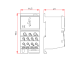 Main branch terminal,1p.,250A,in.1x120,out.2x35+5x16+4x10mmý, IKB01120-- Schrack Technik alt_view_2