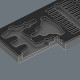 9752 Foam insert Kraftform Kompakt with ratchet functionality set 1, 24 pieces, 05150152001 Wera alt_view_4
